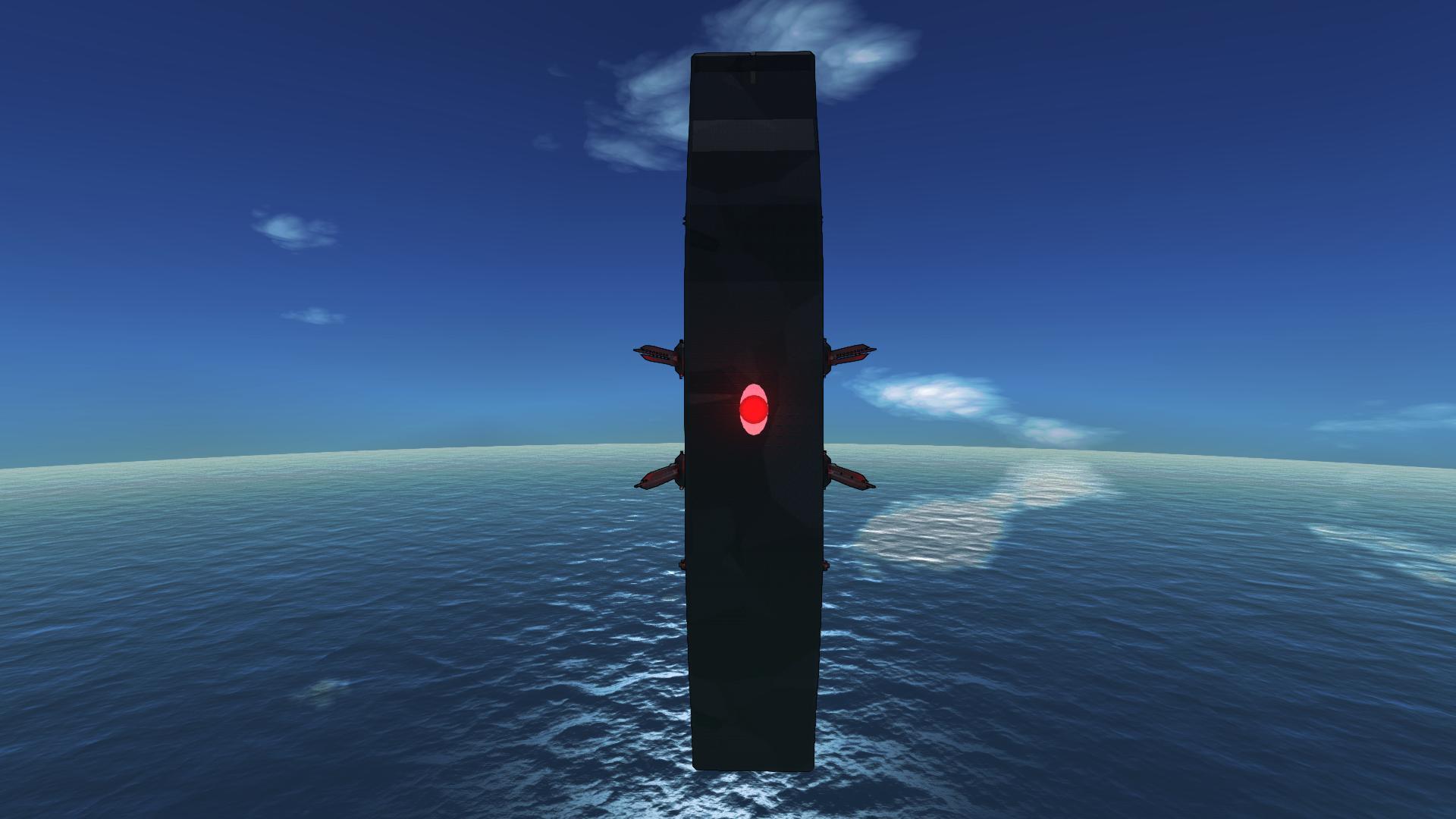 Monolith Vertical Laser Canoe Frontsider