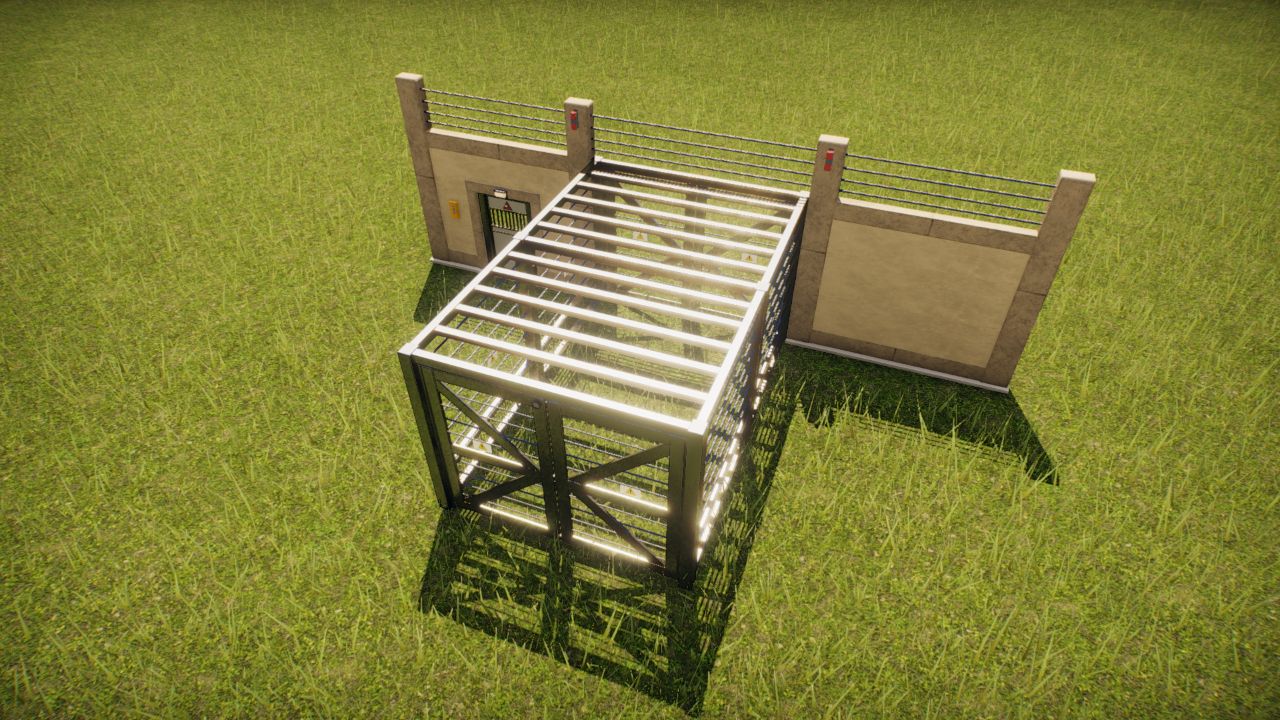 Electrified Airlock - 4 meters tall - 90's Safari Theme