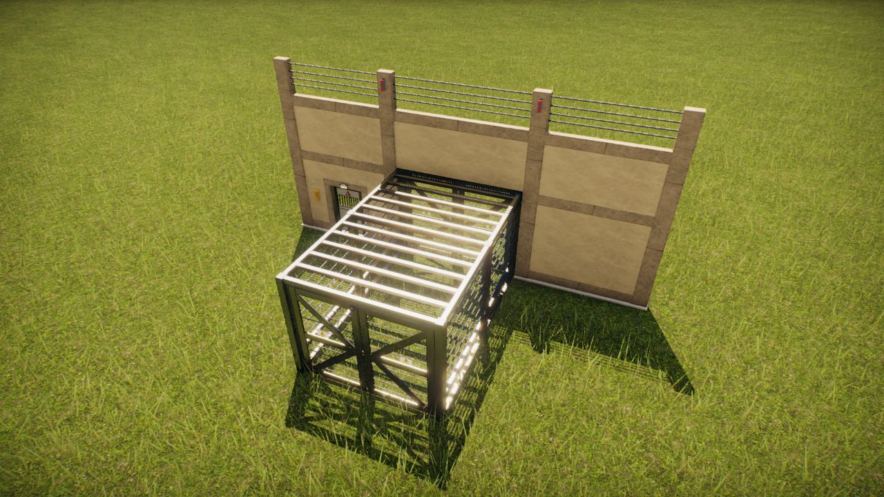 Electrified Airlock - 6 meters tall - 90's Safari Theme