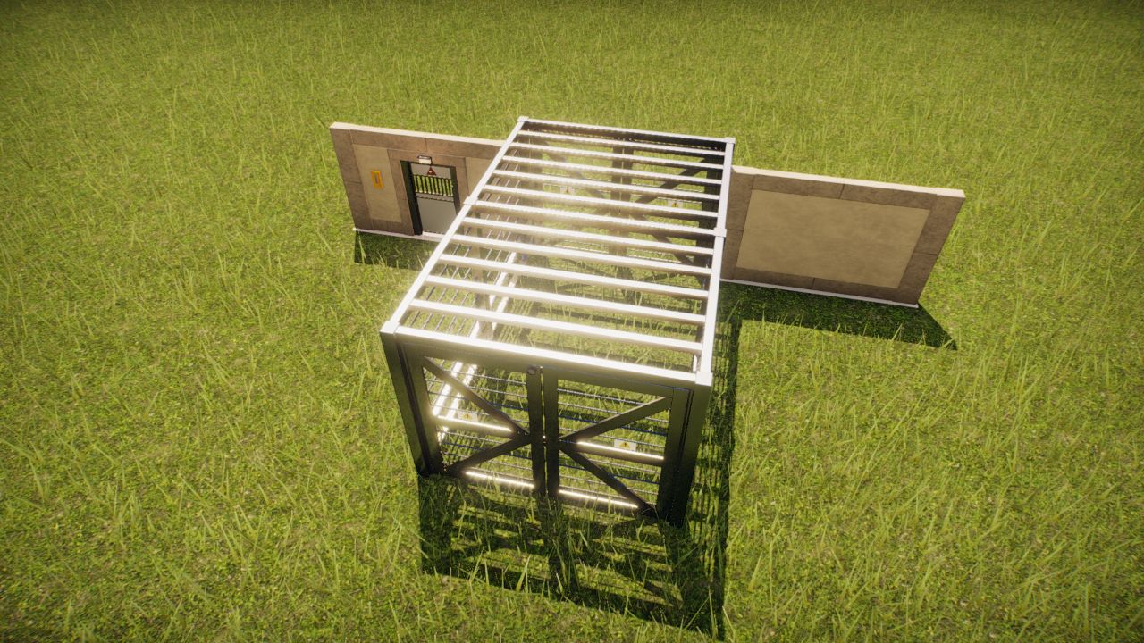 Electrified Airlock - 2 meters tall - 90's Safari Theme