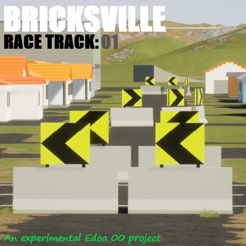 Edoa Patent Insta-Race Track, Bricksville: 01