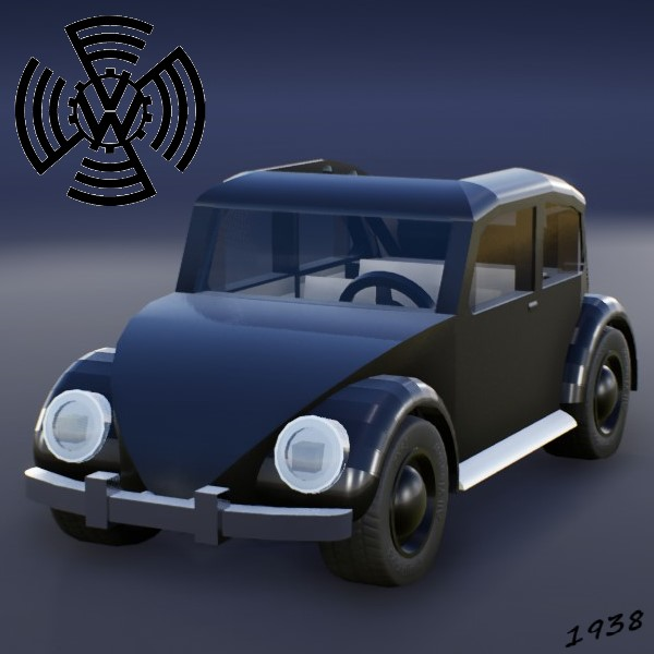 1938 Volkswagen KdF-Wagen Cabriolet (Fixed-profile)