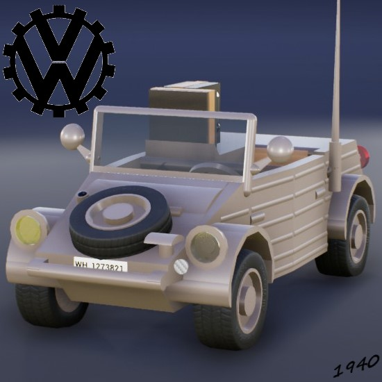 1940 Volkswagen Type 82/1 Kubelwagen (Radio Car)
