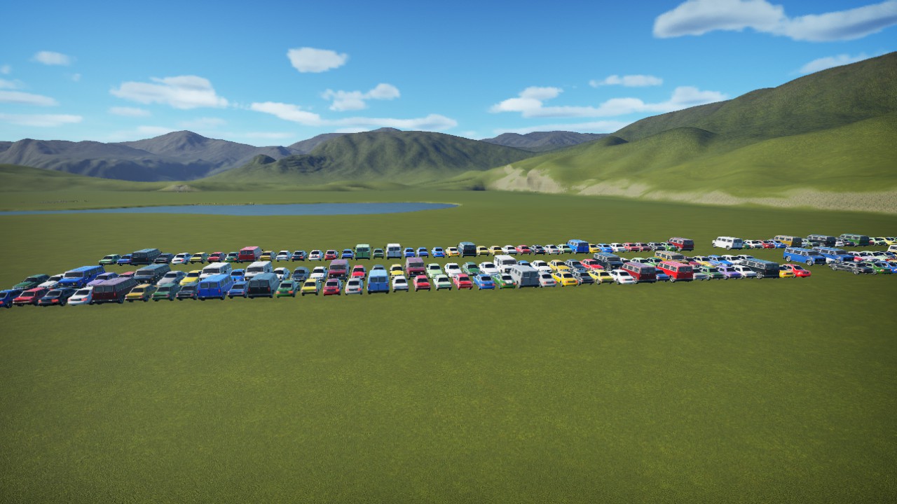Parked Vehicles Pack 2