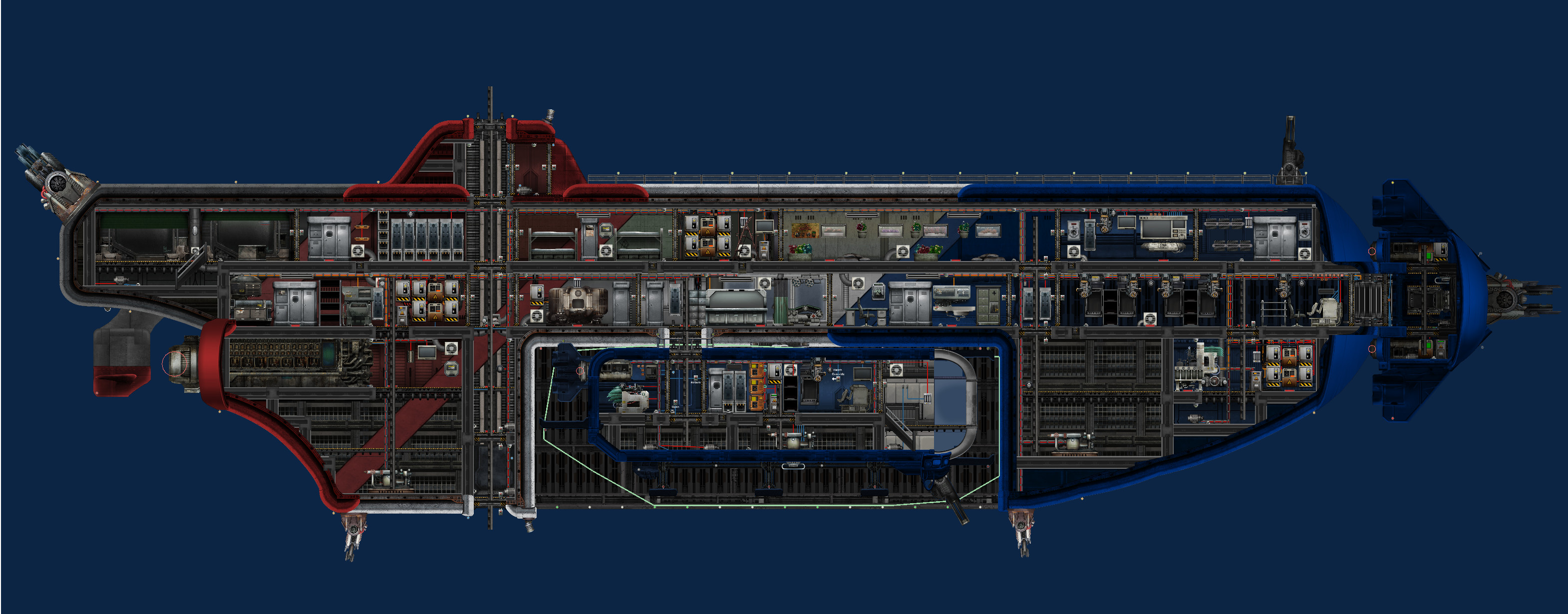 Striker Research Platform – Barotrauma Mod
