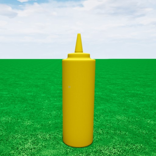 Mustard Squeeze Bottle