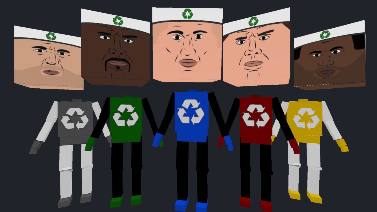Trash Warriors - Recycle Bin Units