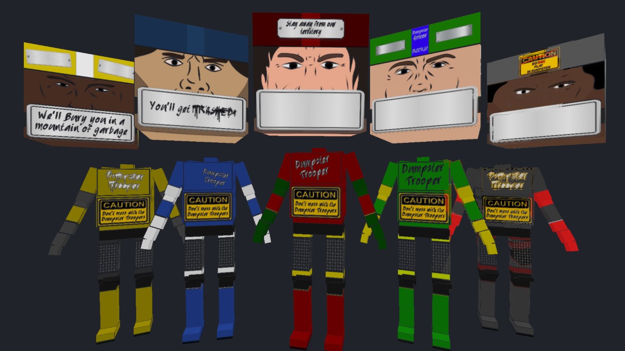 Trash Warriors - Dumpster Troopers