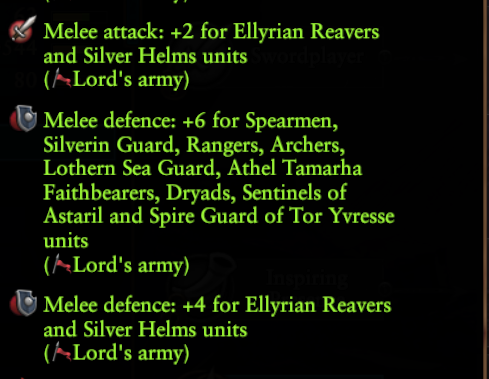 The Princess and The Loremaster And High Elf Cavalry Skill Rebalance Compatibility Submod