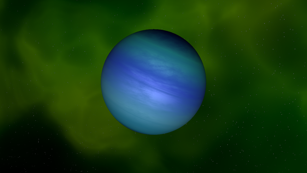 The smallest gas giant