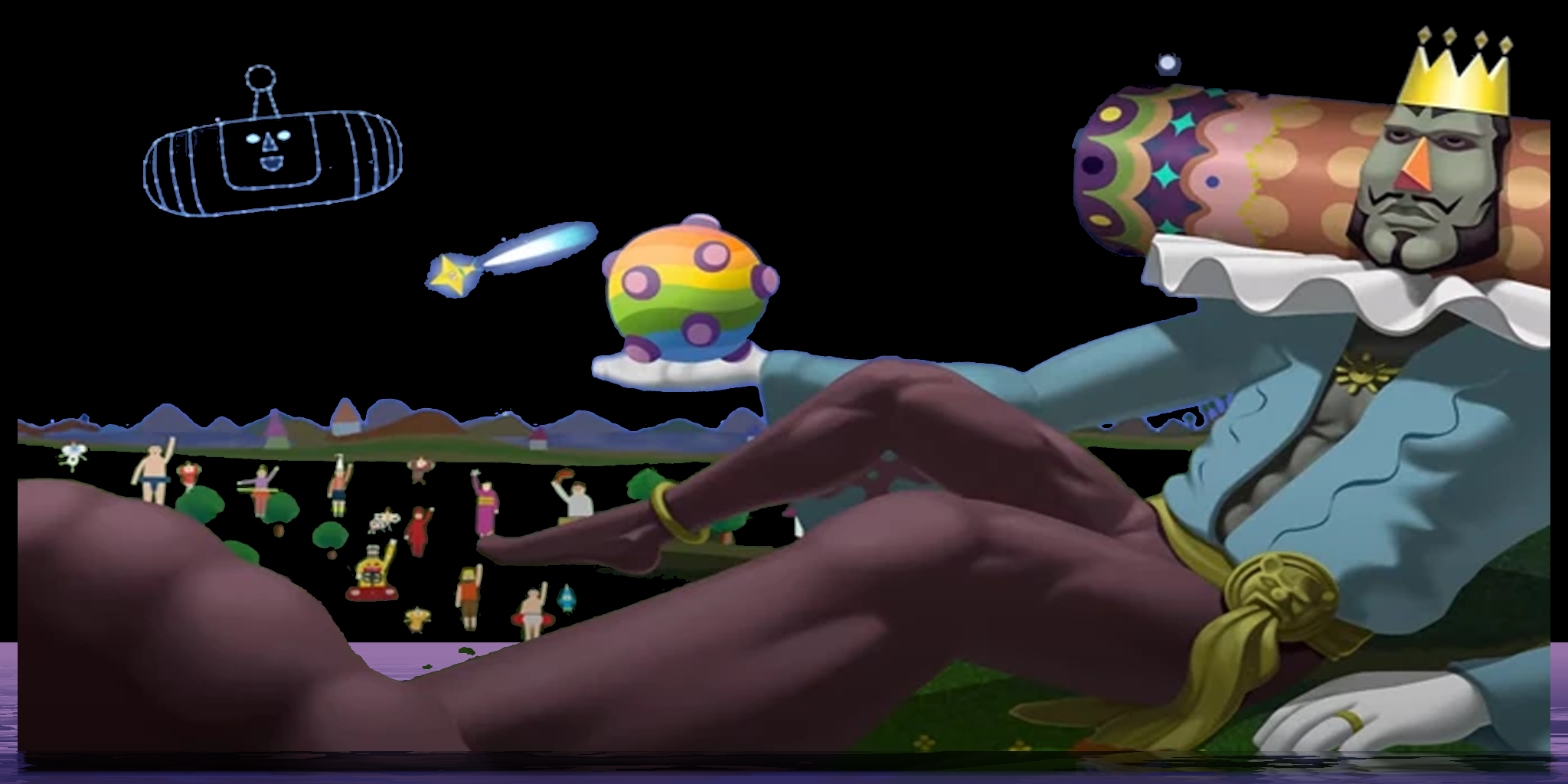 Katamari Damacy King of All Cosmos
