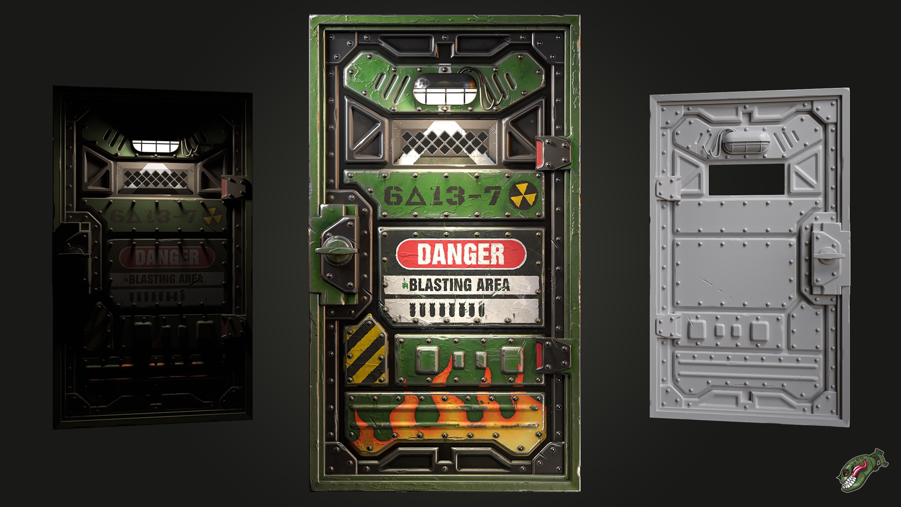 Bombshell Armored Door