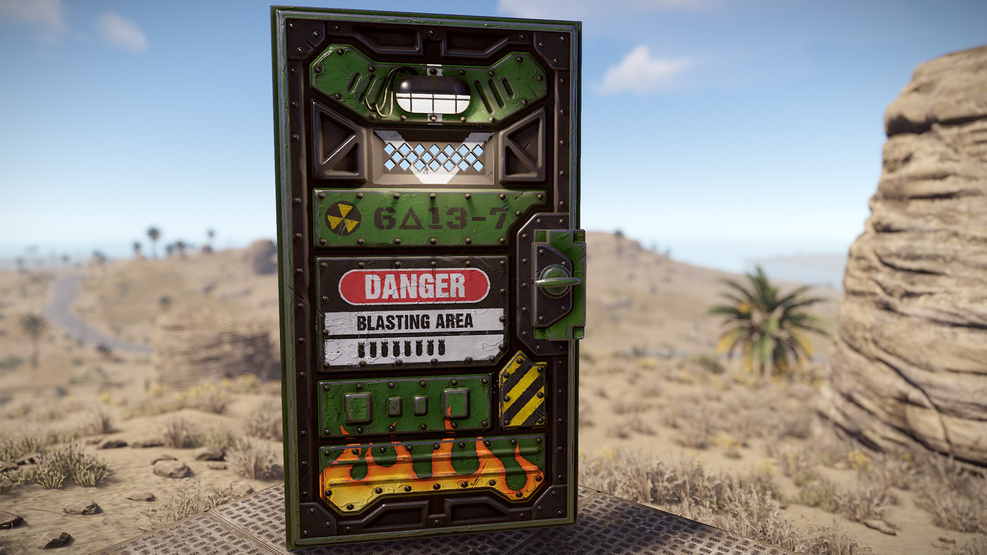 Bombshell Armored Door