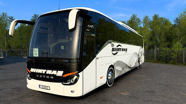 Setra S516HD Siirt Has Turizm Siyah Paint Job