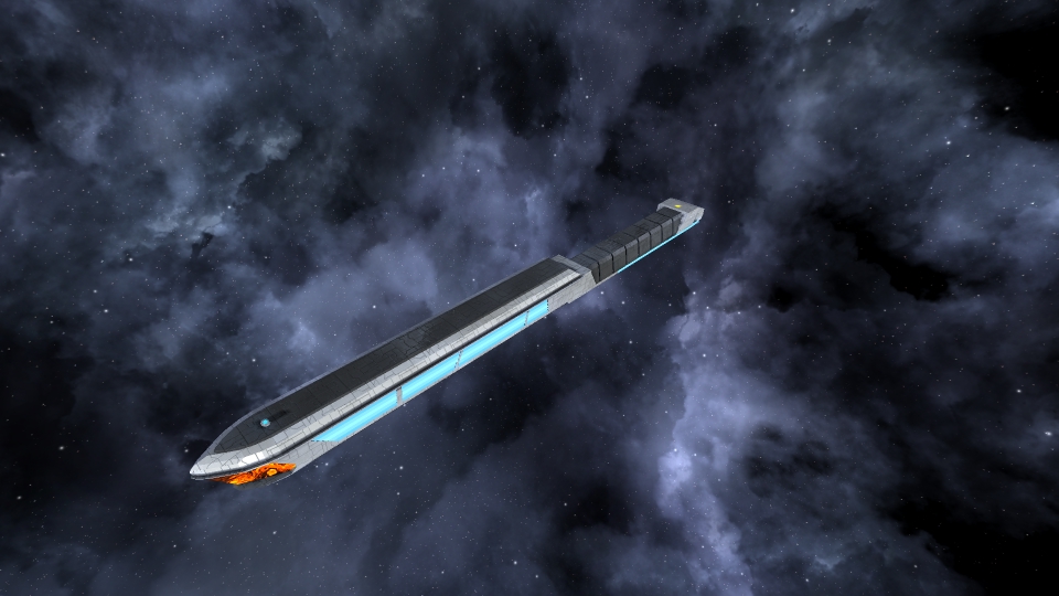 Picard Style Warp Nacelle