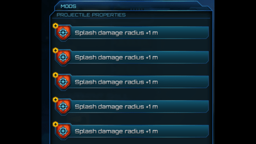 Weapons Mods Max Value
