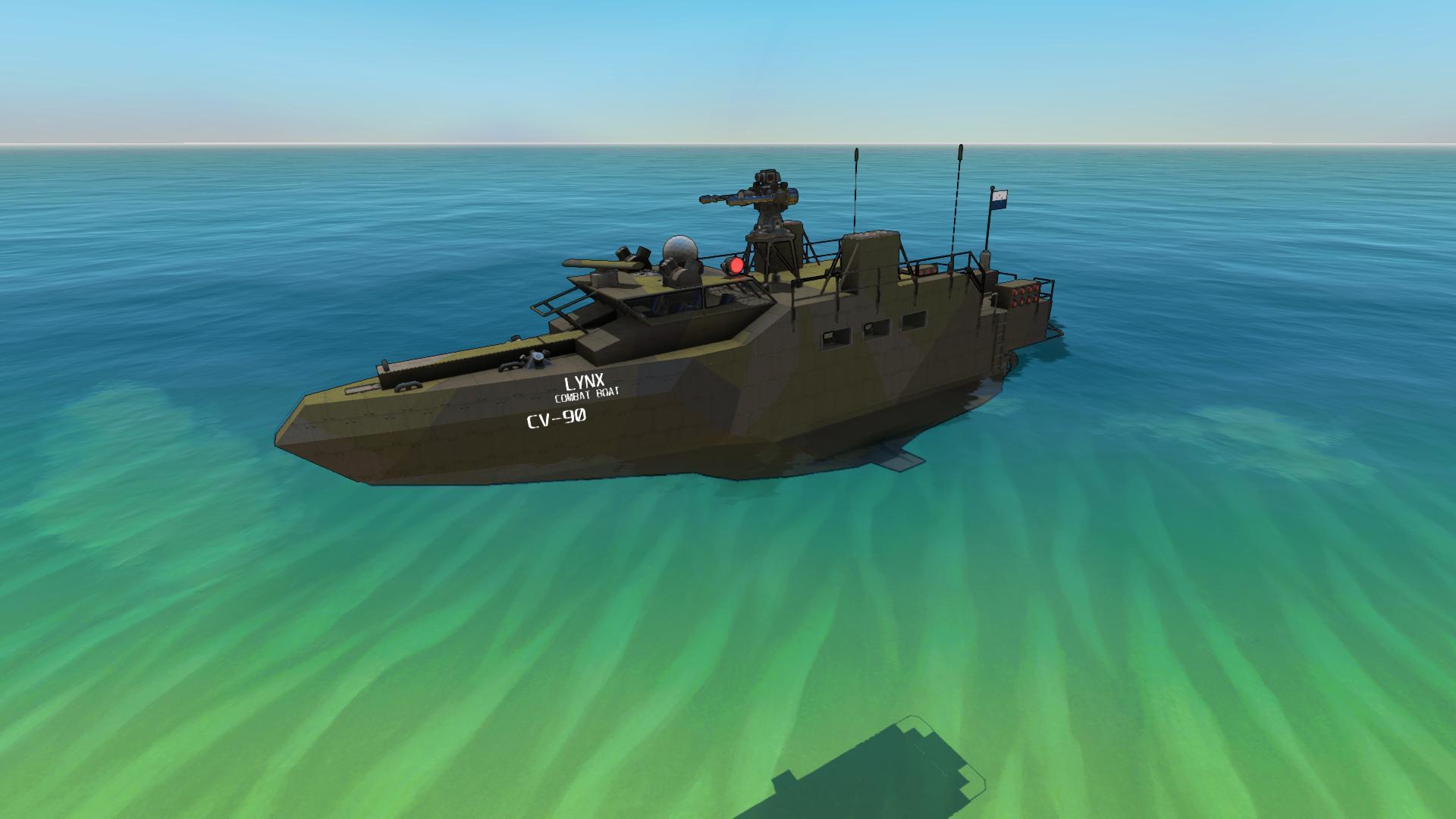 OF Lynx Combat Boat