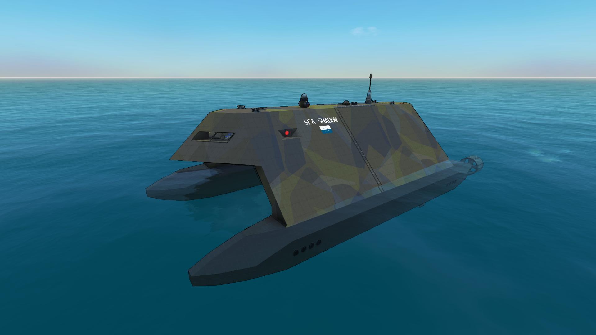 OF Sea Shadow Boat