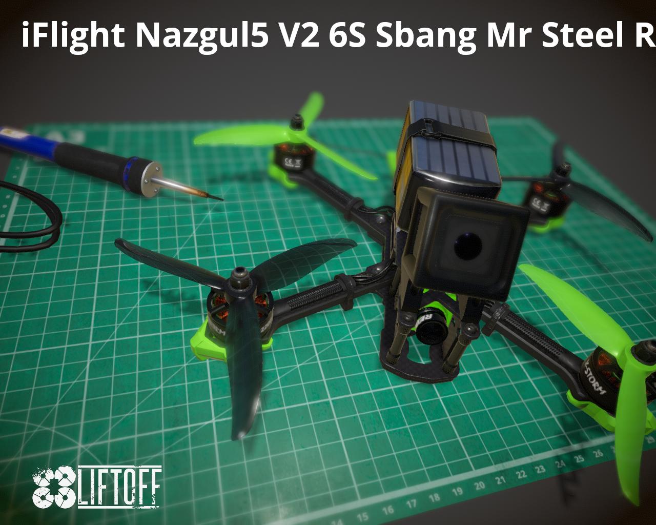 iFlight Nazgul5 V2 6S Sbang Mr Steel Rates
