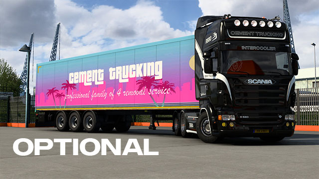 Cement Trucking Vice Trailer Skin preview