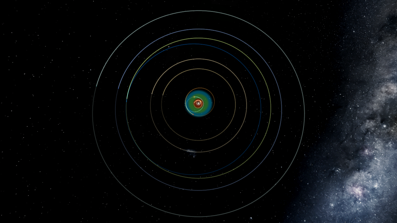 4.500 Billion Years Ago (Nice Model)