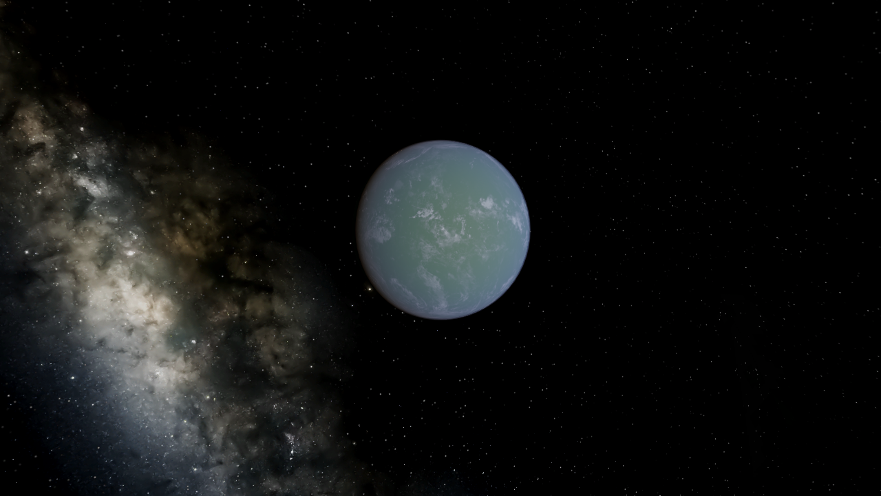 HD 100546 b Terraformed