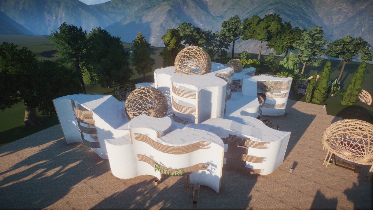 Future Mall + garden by marisimi