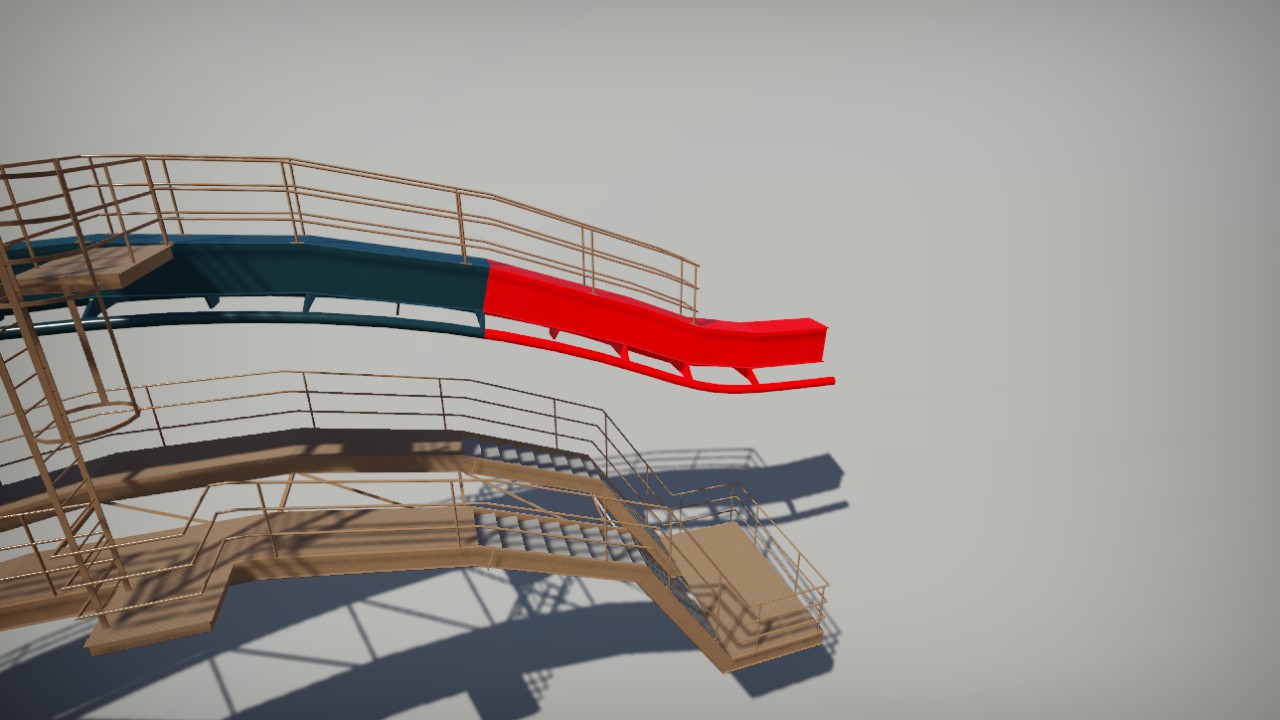 B&M Invert Lift Track Curve 3 (Old Gen)