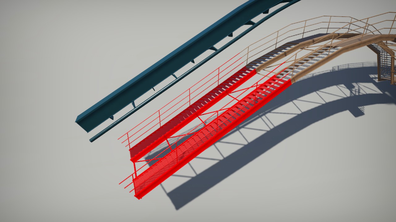 B&M Invert Lift Catwalk 8m