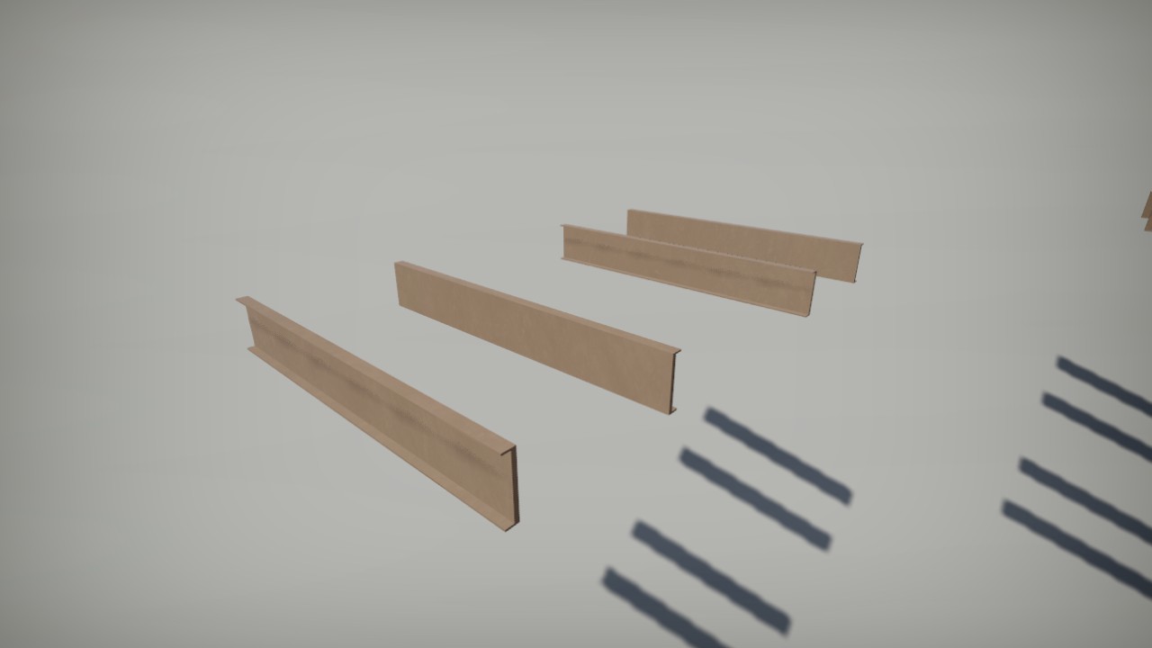 B&M Invert Catwalk Frame 2m