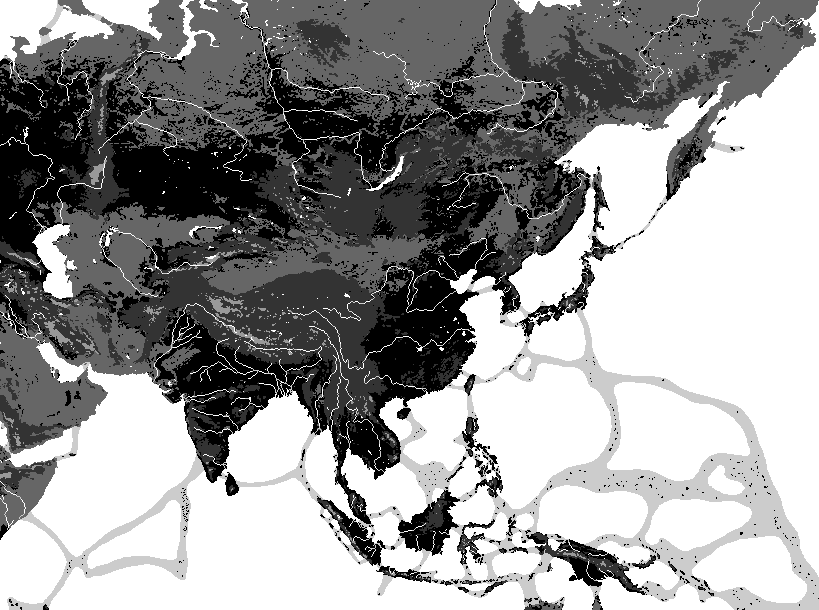 Advanced Asia Map
