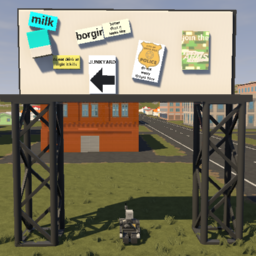 Olli's Donut county Billboard