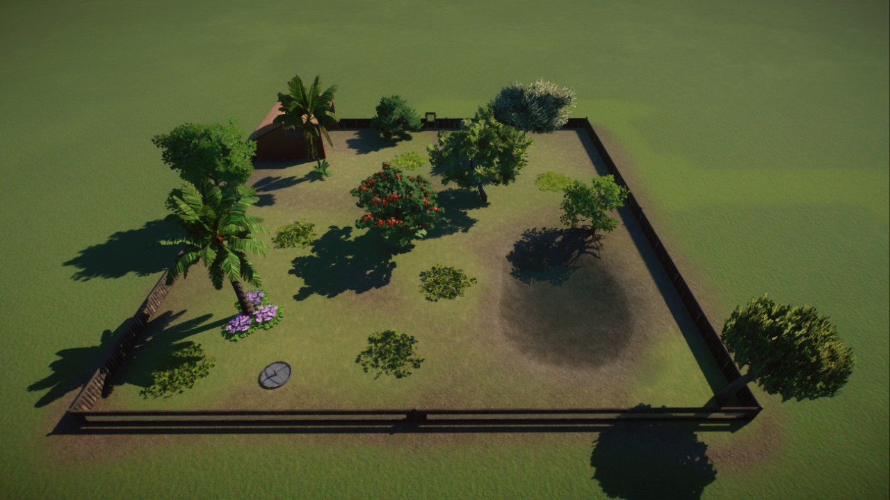 Box African Buffalo Habitat (1.14)