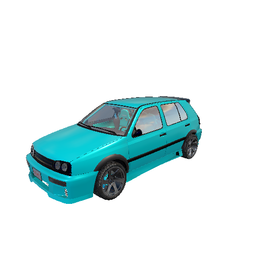 GOLF AWD 1000HP DRAG 8 sec