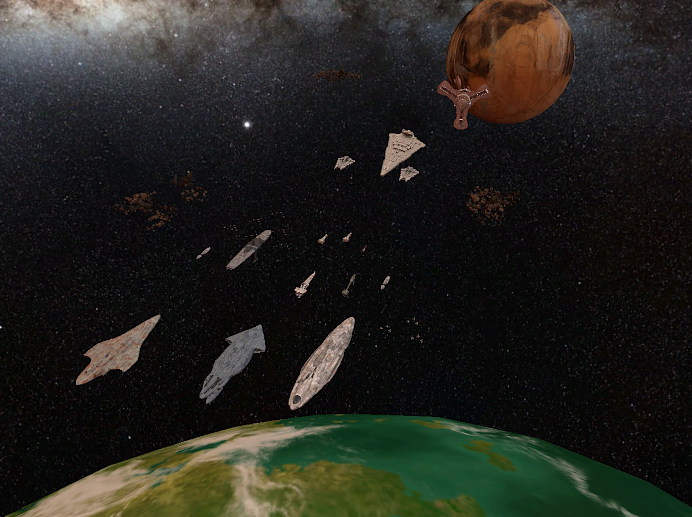 IKS Star Wars Space Battle - Mardona III