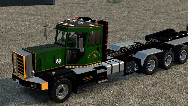 Tumbler Ridge Logging skin for the HFG Edison L750