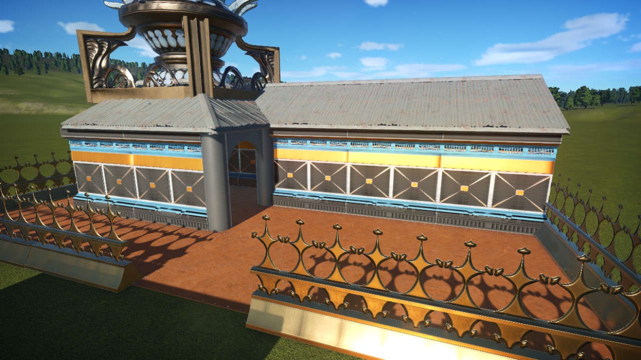 sci-fi wall Grid