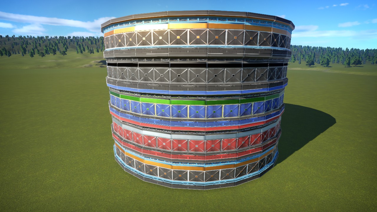 Sci-Fi Wall Simple