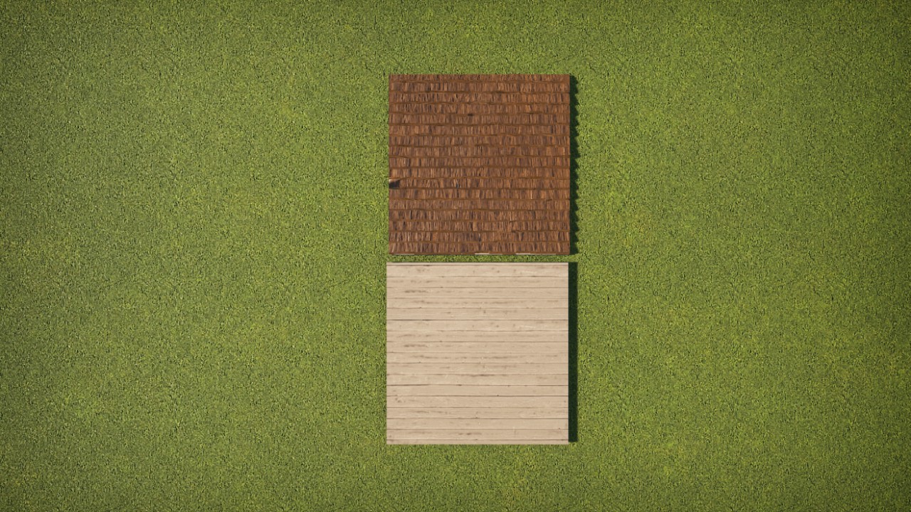 4m Cedar Shake Roof