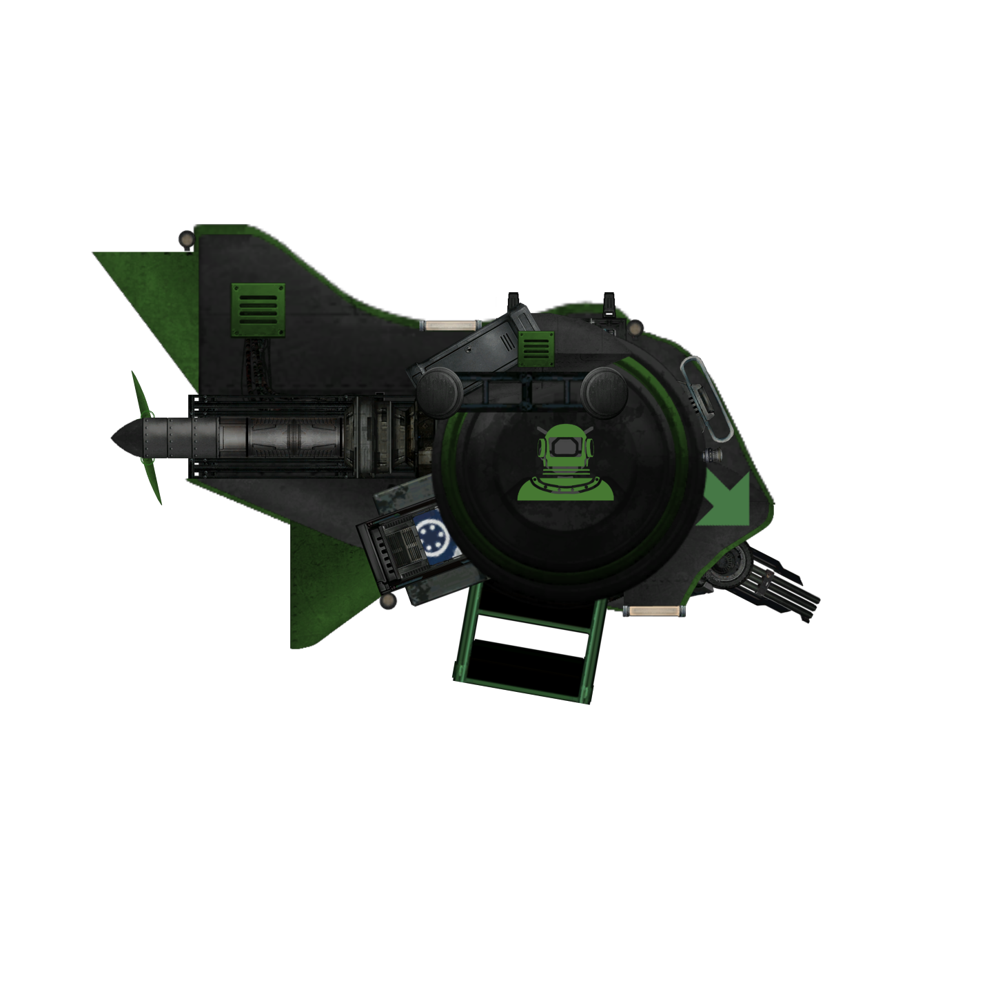 Dive support drone – Barotrauma Mod