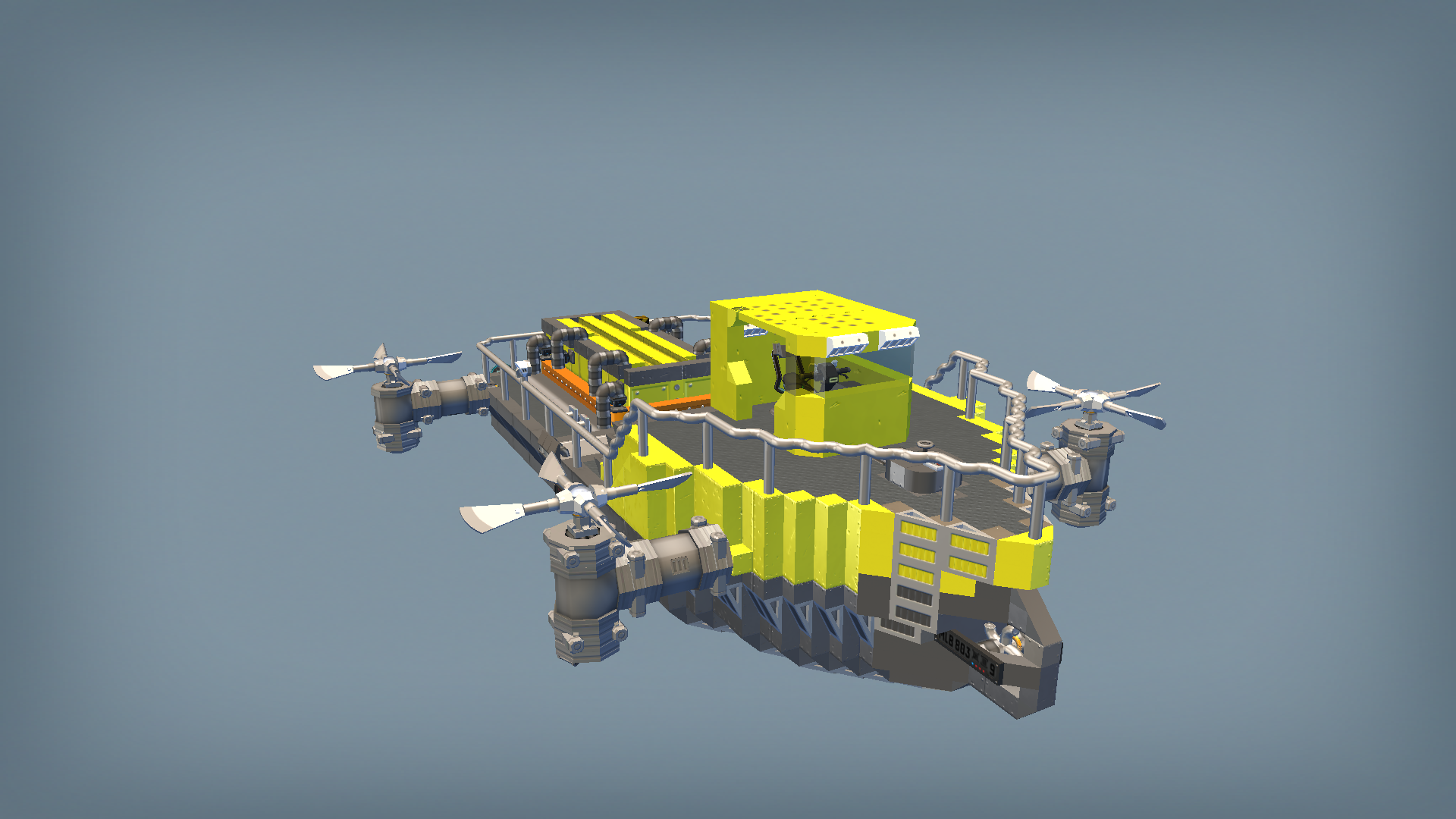 deseilpunk cargo ship (MODS)