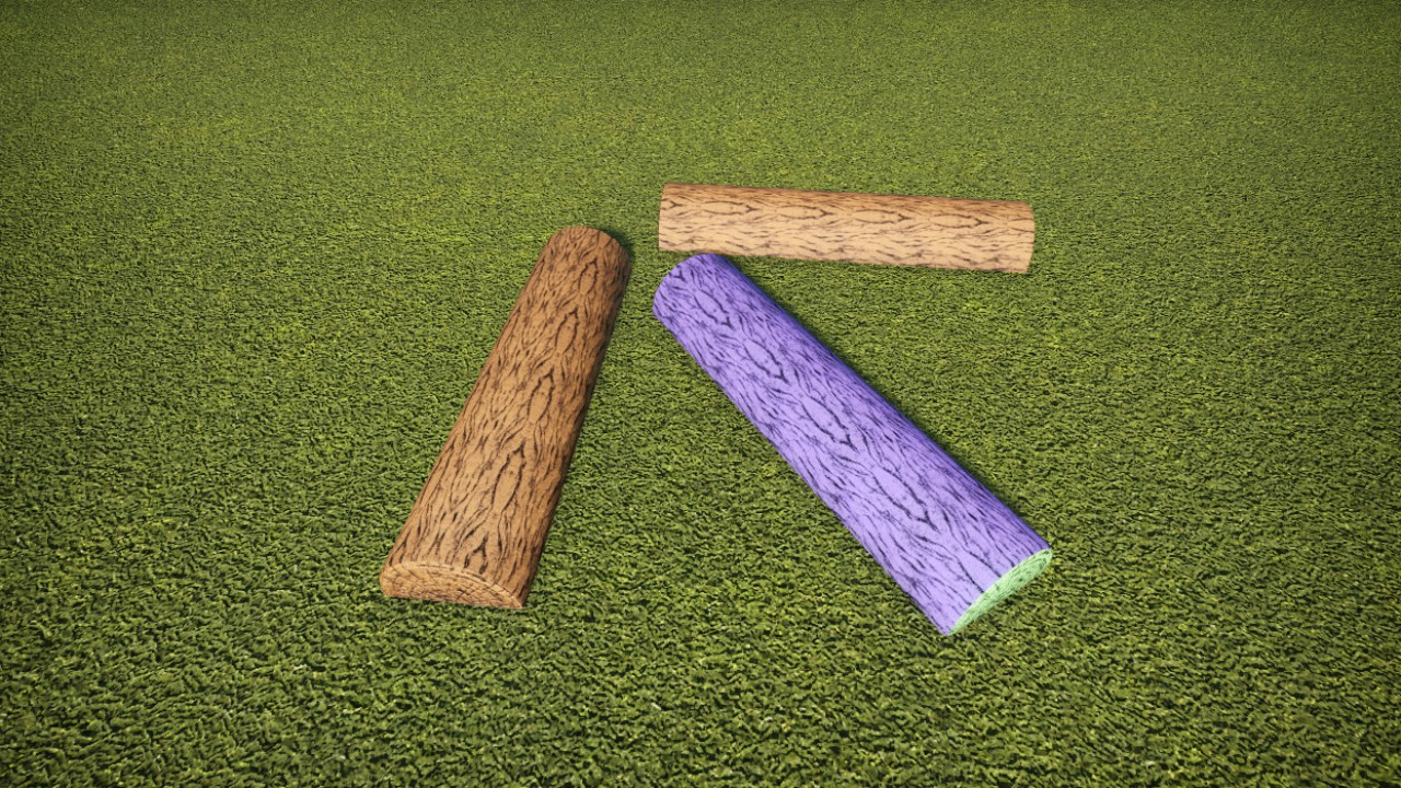 2m Log Half
