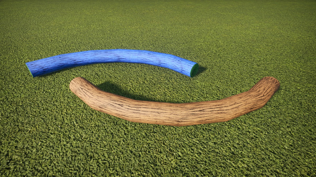 2m SCurvedLog