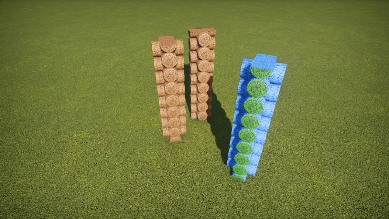 4m Log Corner