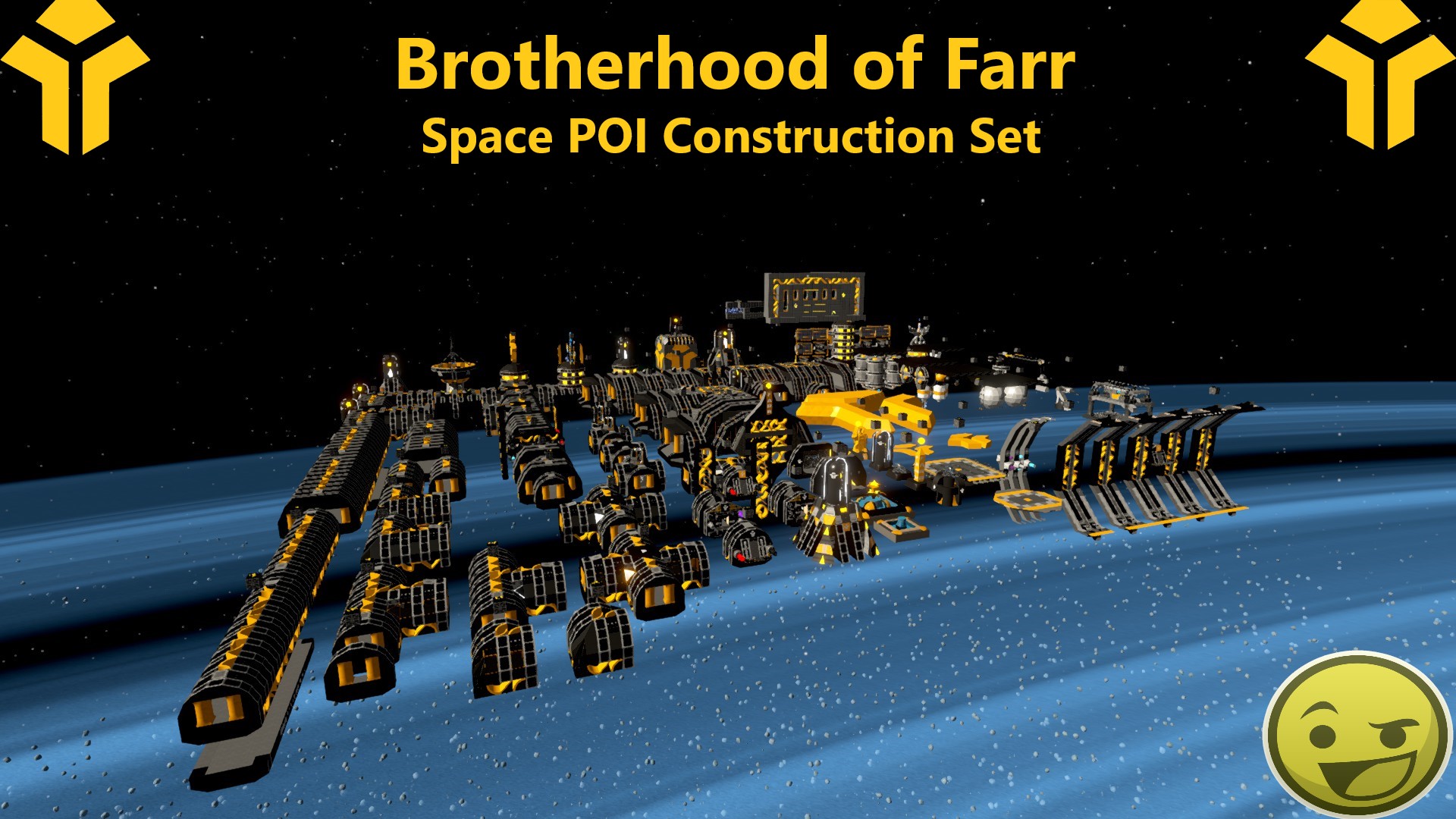 Brotherhood of Farr space POI Construction Set