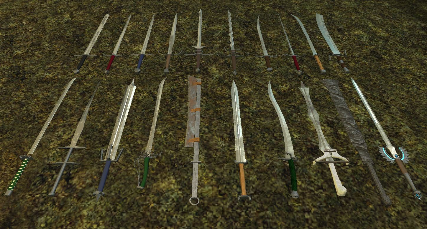 WouldBeBard's Low Magic Greatswords