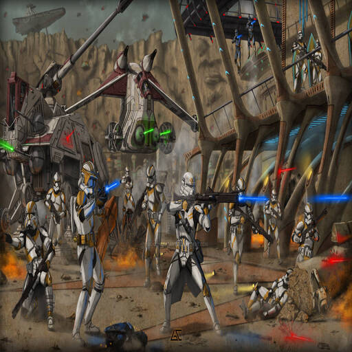 star wars  utapau clone war