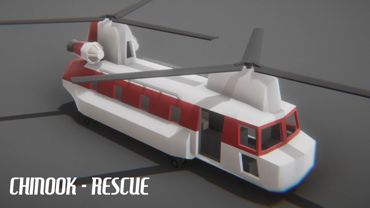 Chinook Heli - Rescue Version