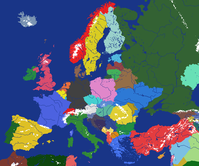 Modern Day Europe- Cities 2022