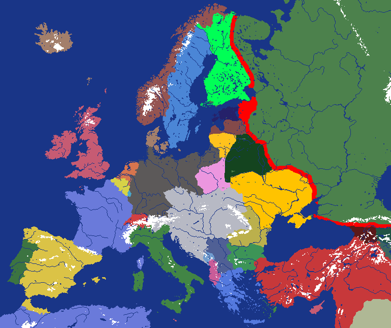 Advanced Europe but its 1914 but the Russian Empire is Collapsing